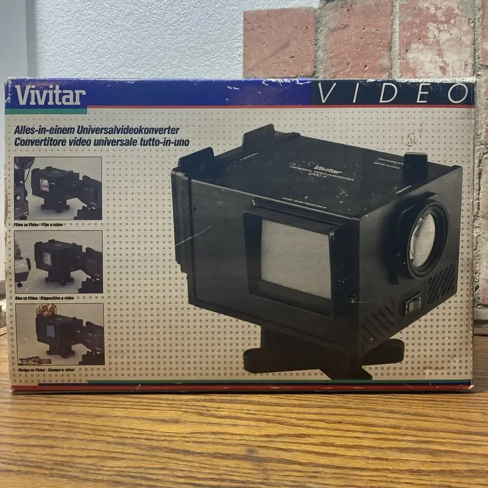Vivitar UVC-1 Universal Video Converter - Convert Movie Film Slides & Photos
